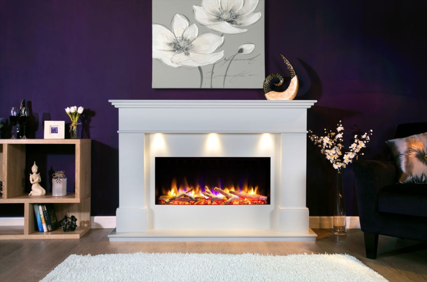 Ultiflame VR Adour Elite Illumia Suite White