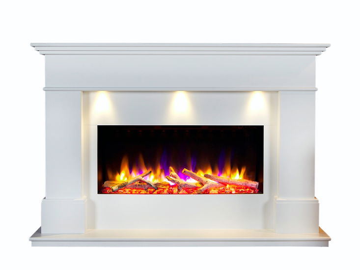 Ultiflame VR Adour Elite Illumia Suite White