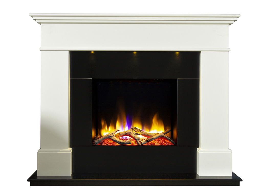 Ultiflame VR Adour Illumia smooth white cutout