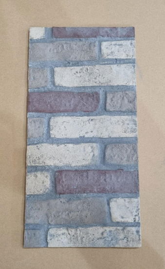 RH SIDE FIBRE BRICK EFFECT