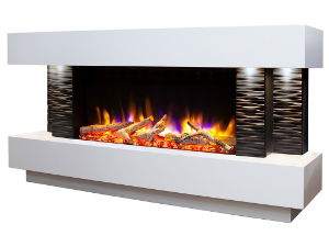 Ultiflame VR Gemma 800 Illumia Textured Black cutout