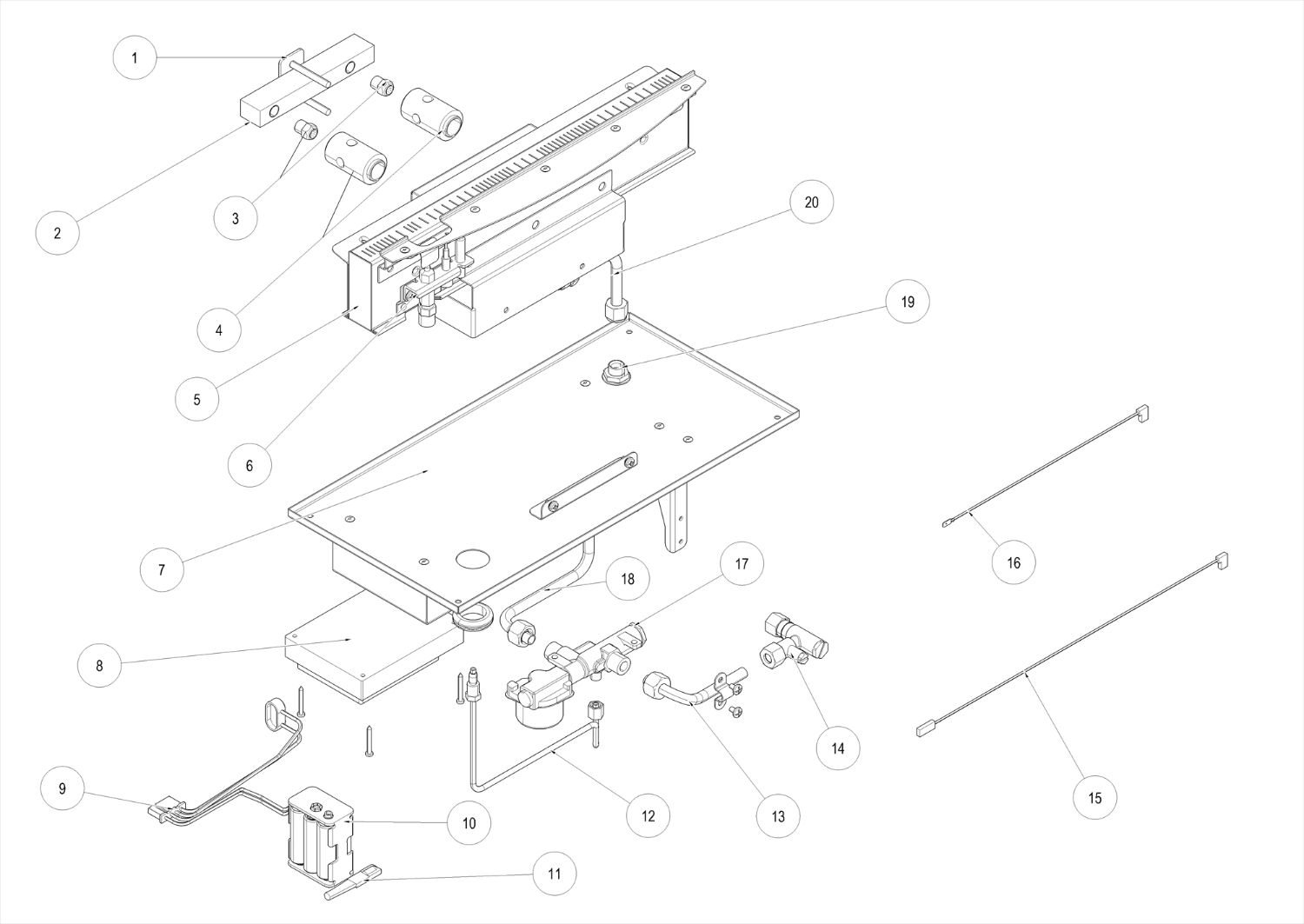 Burner Assembly PGSL00RN