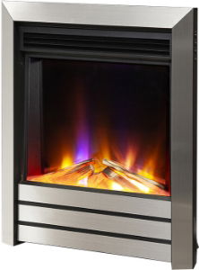 Electriflame VR Parrilla Satin Silver