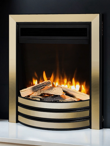 Proflame Autograph Brass & Black