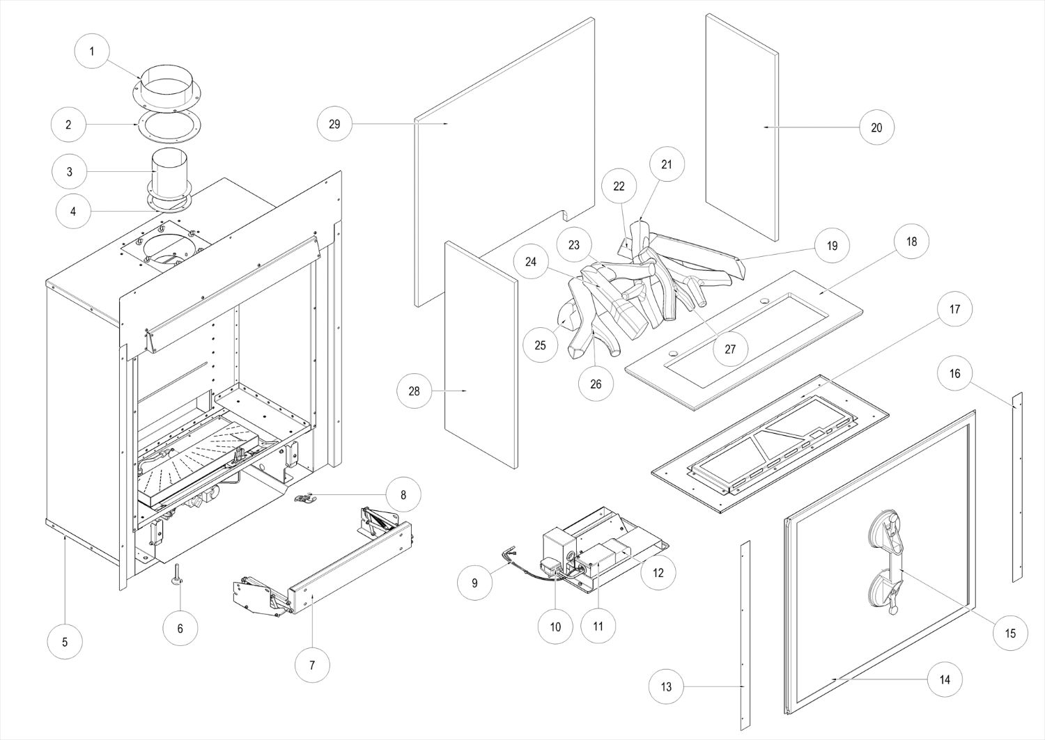 Fire Box Assembly