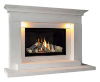 Aleesia Illumia 54 Limestone Suite - Black Enamel Interior