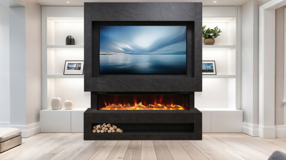 E-VR S1600 Media Wall Suite Cupria Slate