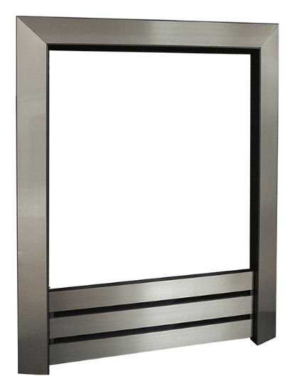 PARRILLA SATIN SILVER TRIM