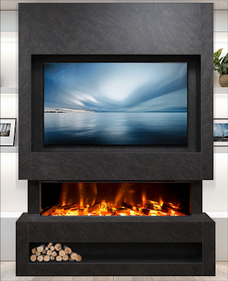 S1250 Media Wall Suite Cupria Slate