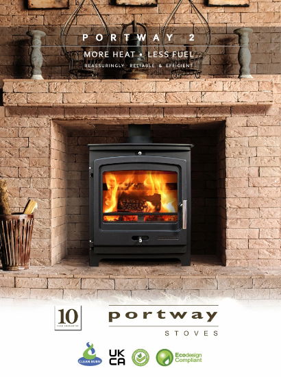 P2 Contemporary Multifuel Stove 