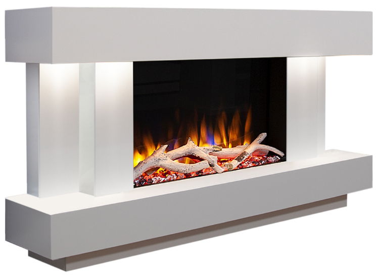 Ultiflame VR Toronto Illumia 600 Smooth White