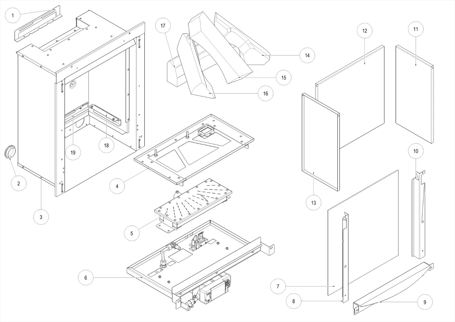 Firebox Assembly