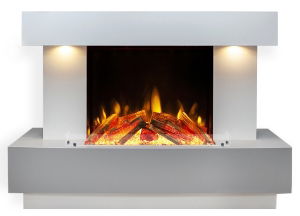 Ultiflame VR Skyfall 600 Suite White & Mist